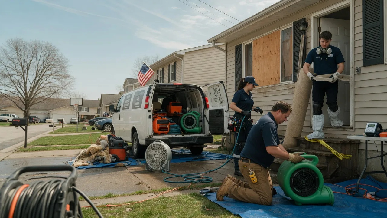 Water Damage Restoration in Mount Tabor, NJ near me